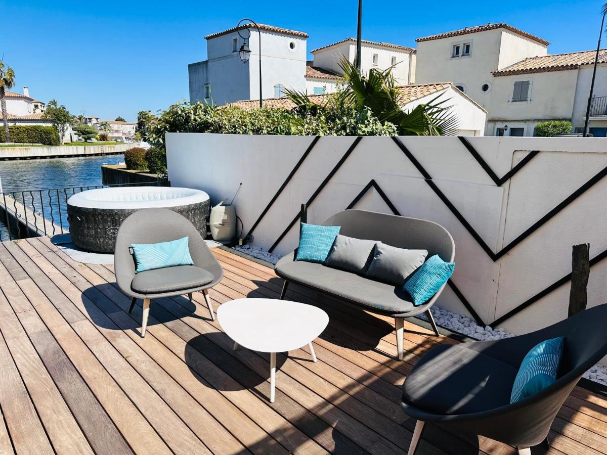 Marina 120M²/8 Pers/ Terrasse 100M²/ Appontement Βίλα Aigues-Mortes Εξωτερικό φωτογραφία